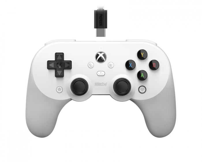 8Bitdo Pro 2 Wired Controller Xbox Hall Effect Edition - White