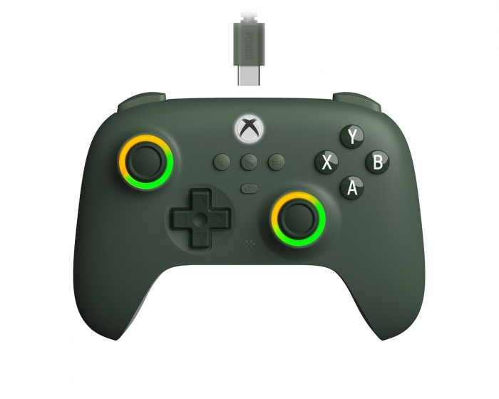 8Bitdo Ultimate C Wired Controller Xbox Hall Effect Edition - Dark Green